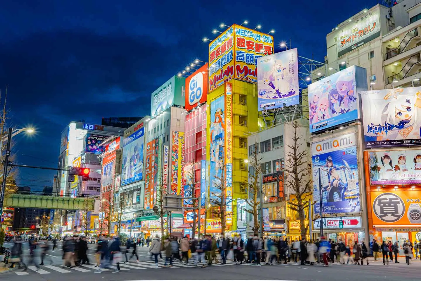 オタクの聖地　秋葉原エリア！