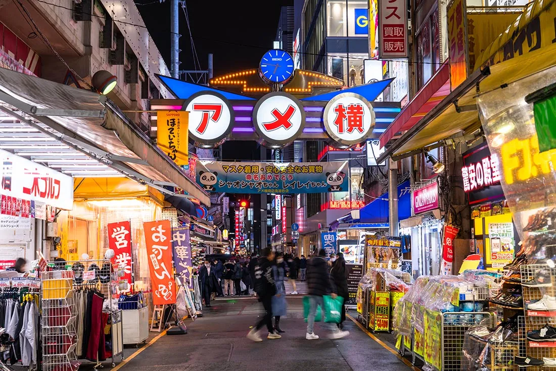 公園や商店街など、一日中楽しめる上野エリア！